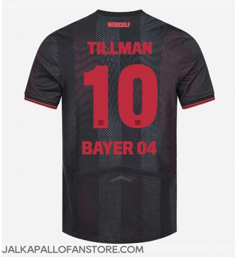 Bayer Leverkusen Malik Tillman #10 Kotipaita 2025-26 Lyhythihainen Bayer Leverkusen Malik Tillman #10 Kotipaita 2025-26 Lyhythihainen